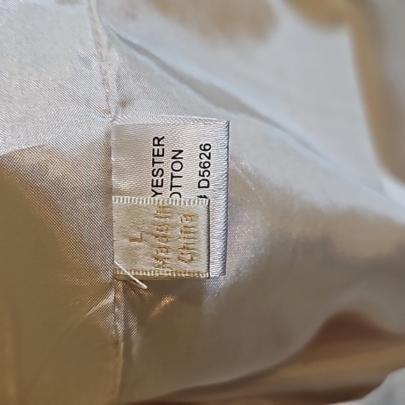 Shulami - Cream & Black Dress W/ Bow Detail Sz L - Picture 4 of 7